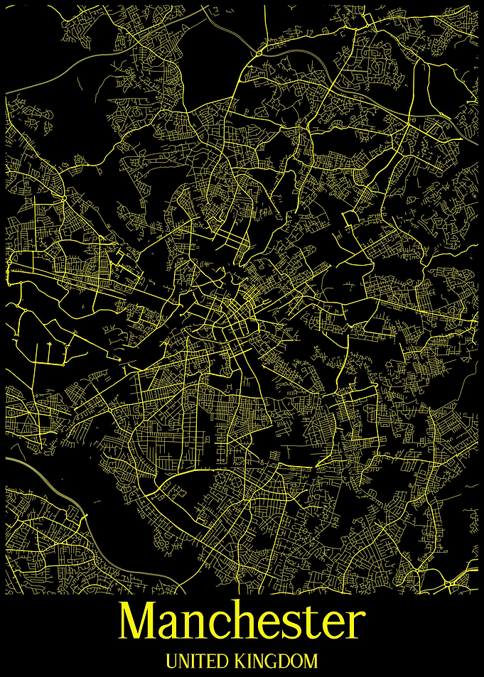 Manchester City Map