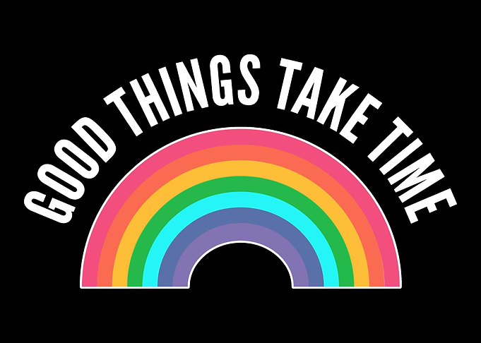 Things take time Optimisti