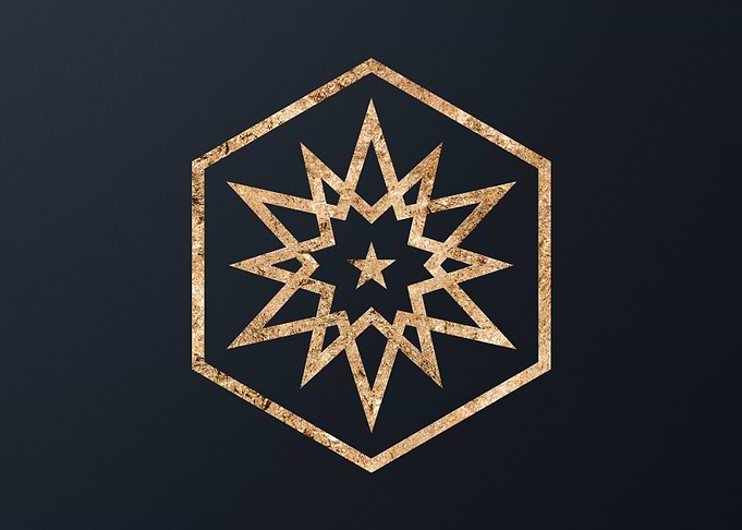 Gold Glyphs Mandalas Runes