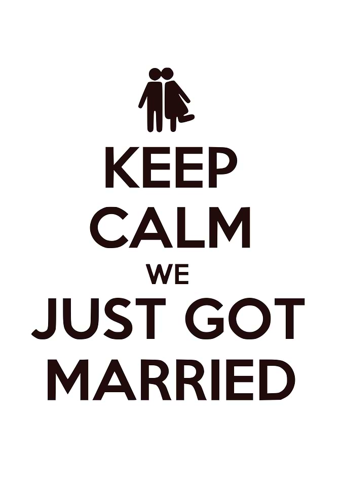 Keep Calm And Married