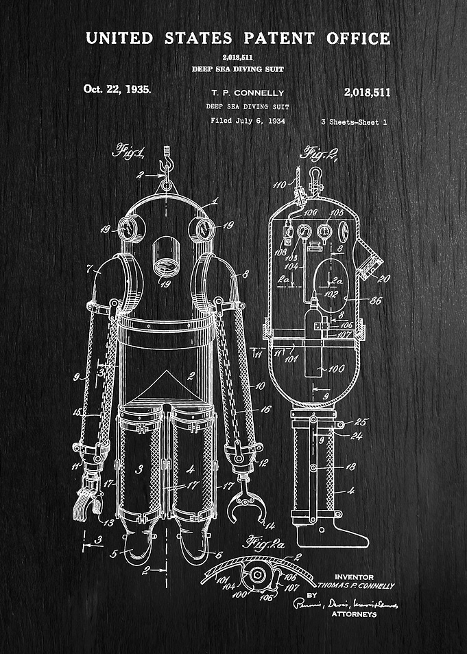 33 Deep Sea Diving Suit P