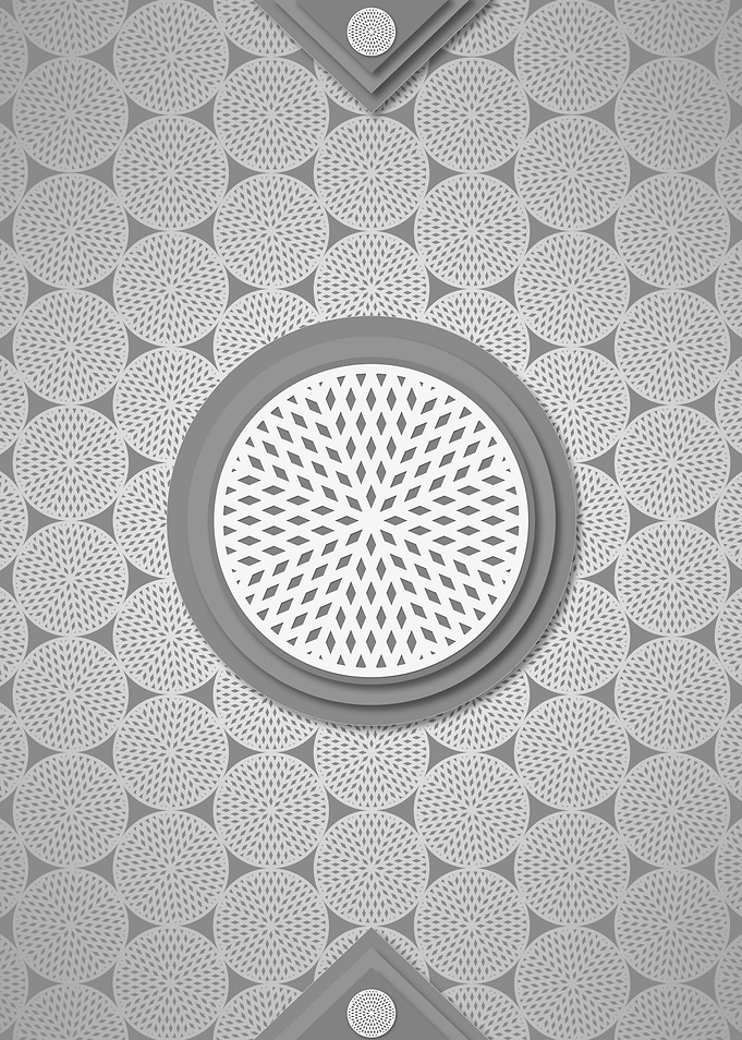 Geometric Sign Pattern Art
