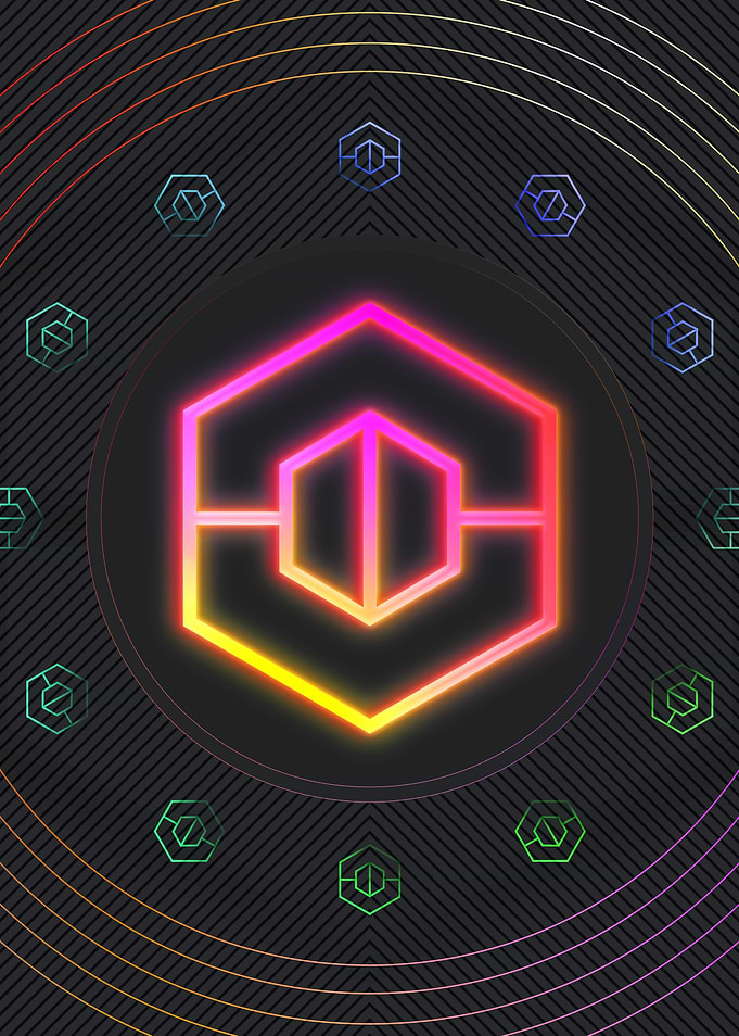 Neon Glyphs Mandalas Runes