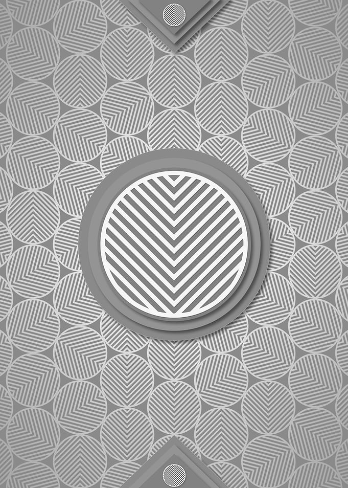 Geometric Rune Pattern Art