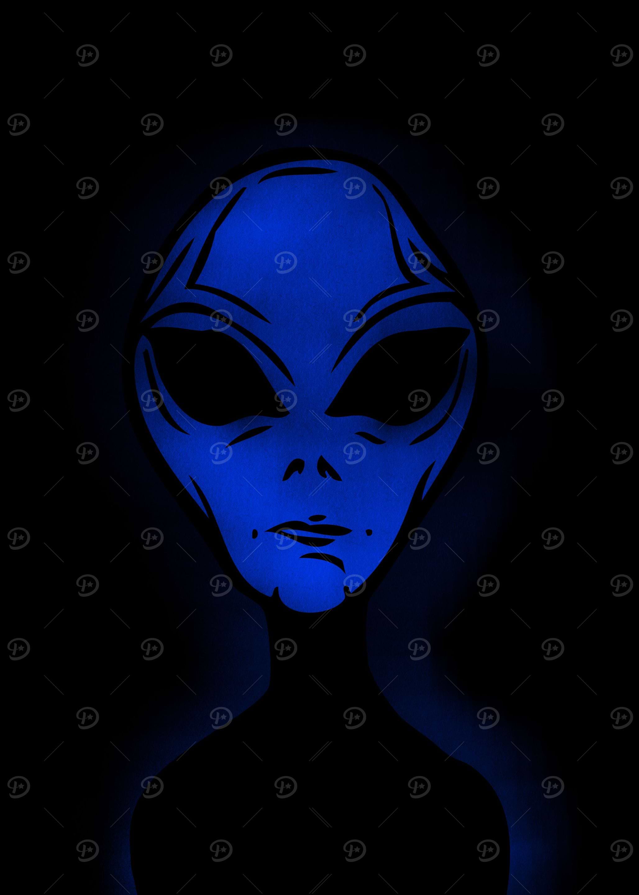 Blue Alien