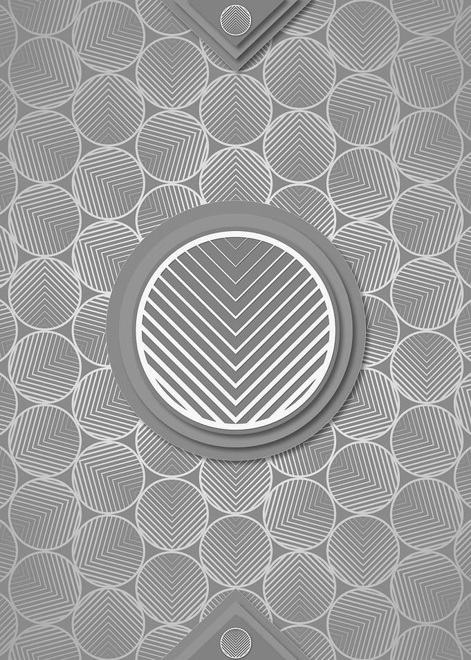 Geometric Sign Pattern Art