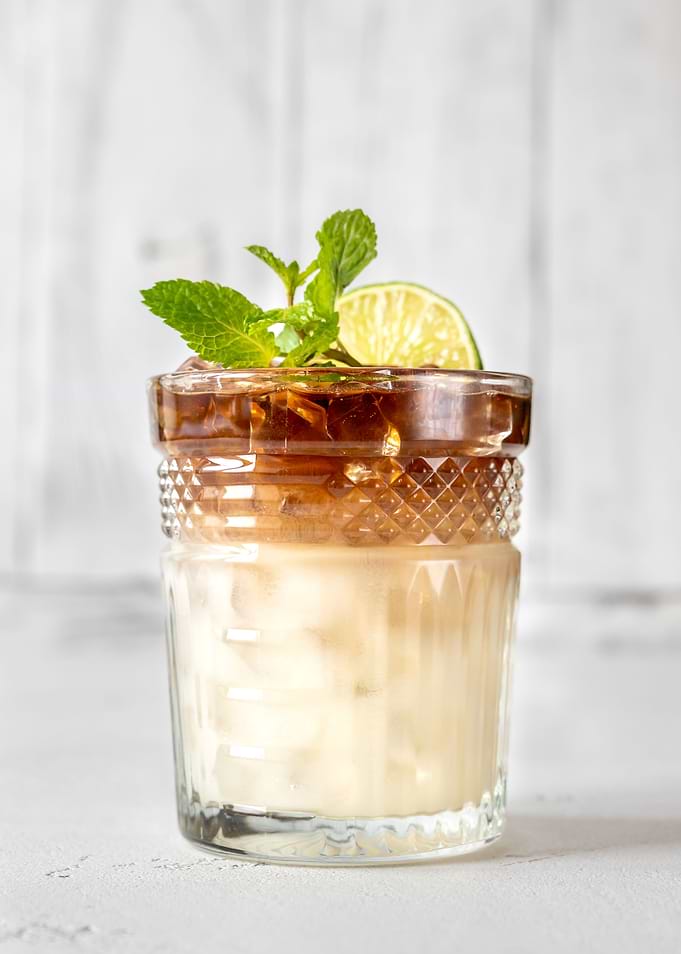 Glass of Mai Tai