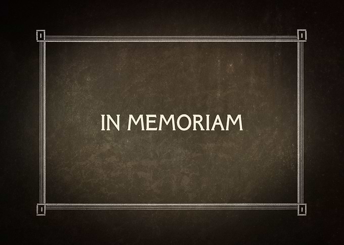 Film frame silent in memor