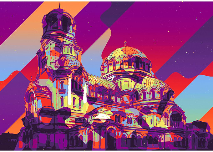 Colorful church