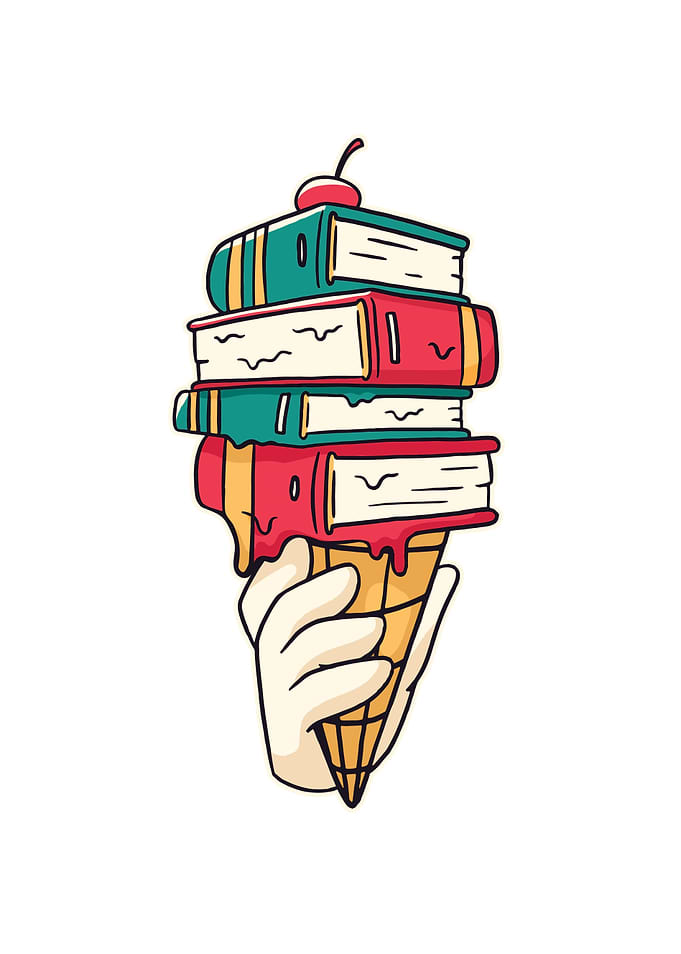 BOOKS ICE CREAM