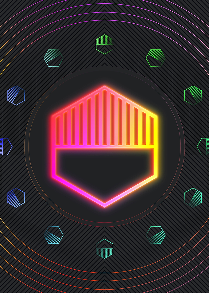 Neon Glyphs Mandalas Runes