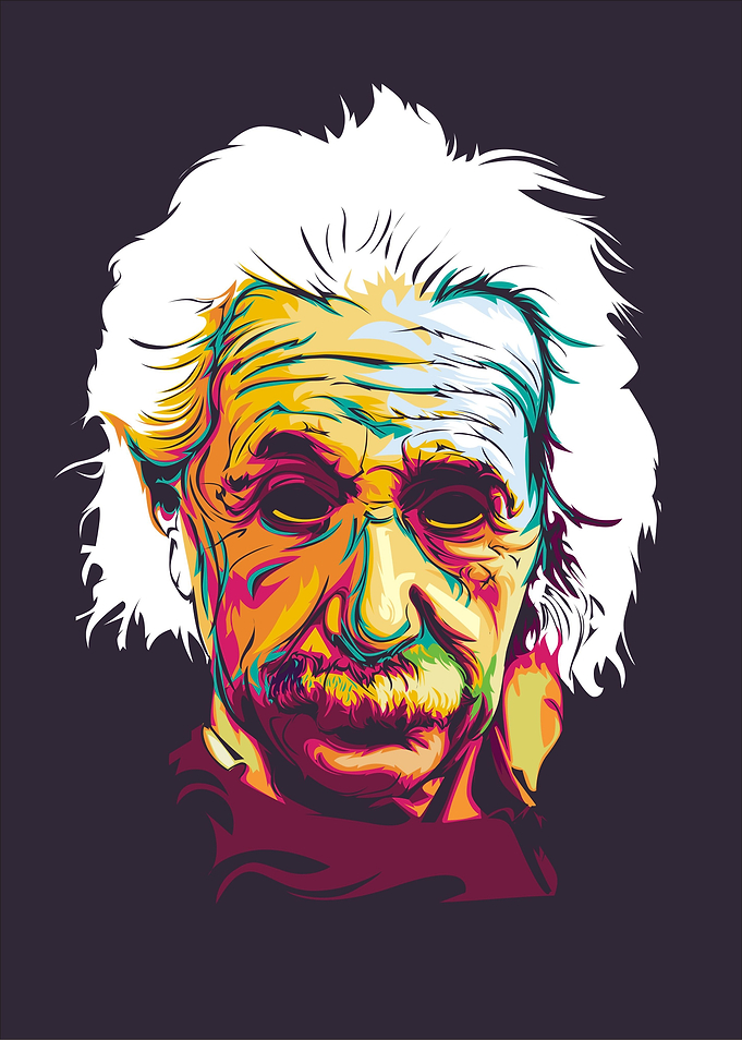 ALBERT EINSTEN PopArt