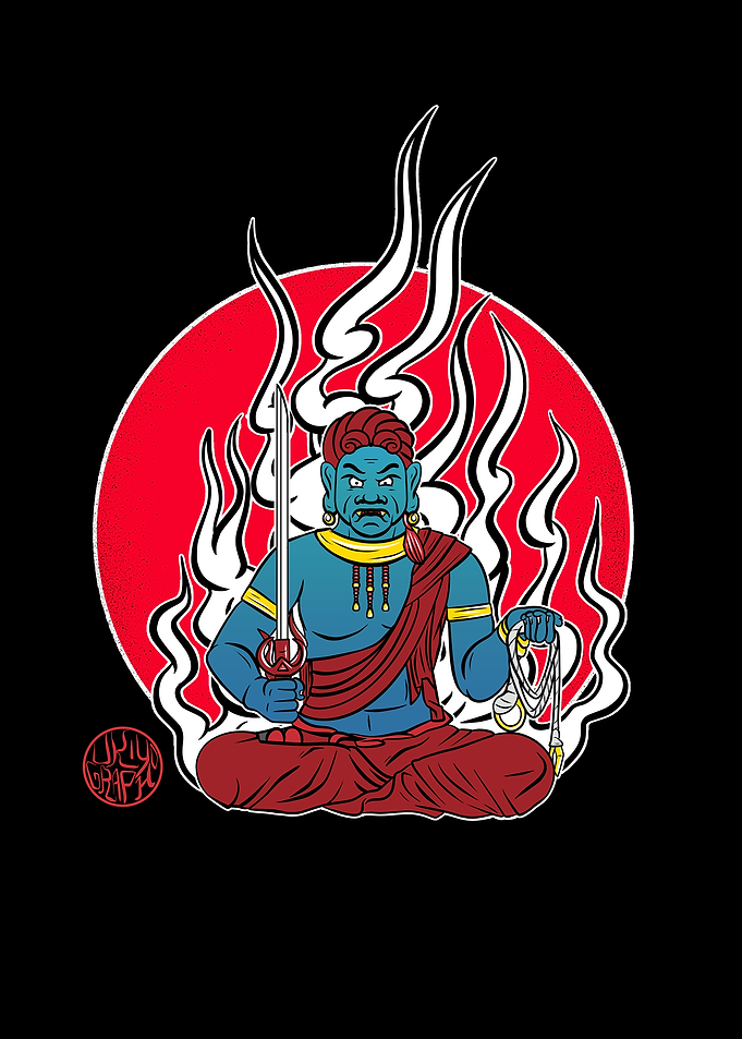 Fudomyo god of justice