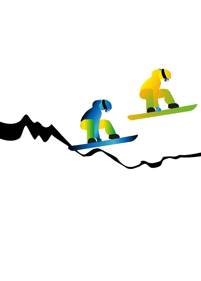 snowboardcross snowboard