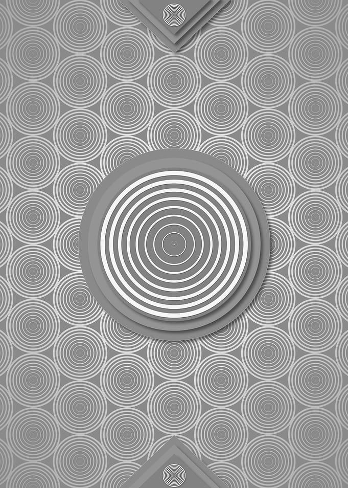 Geometric Sign Pattern Art