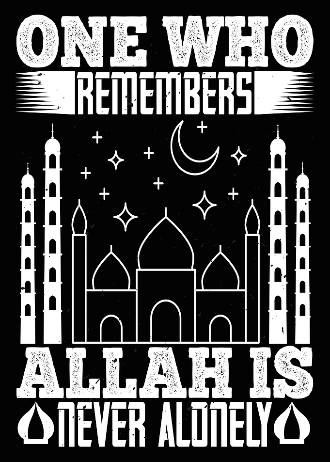 Lettering for Faith Muslim
