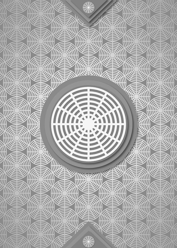 Geometric Sign Pattern Art