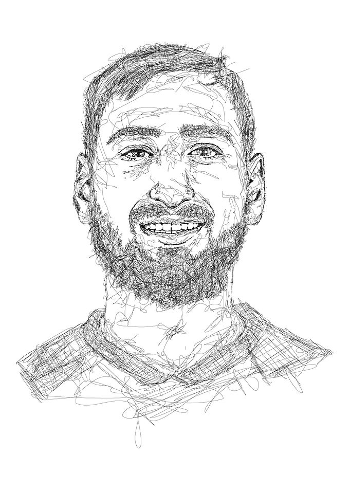 Scribble art