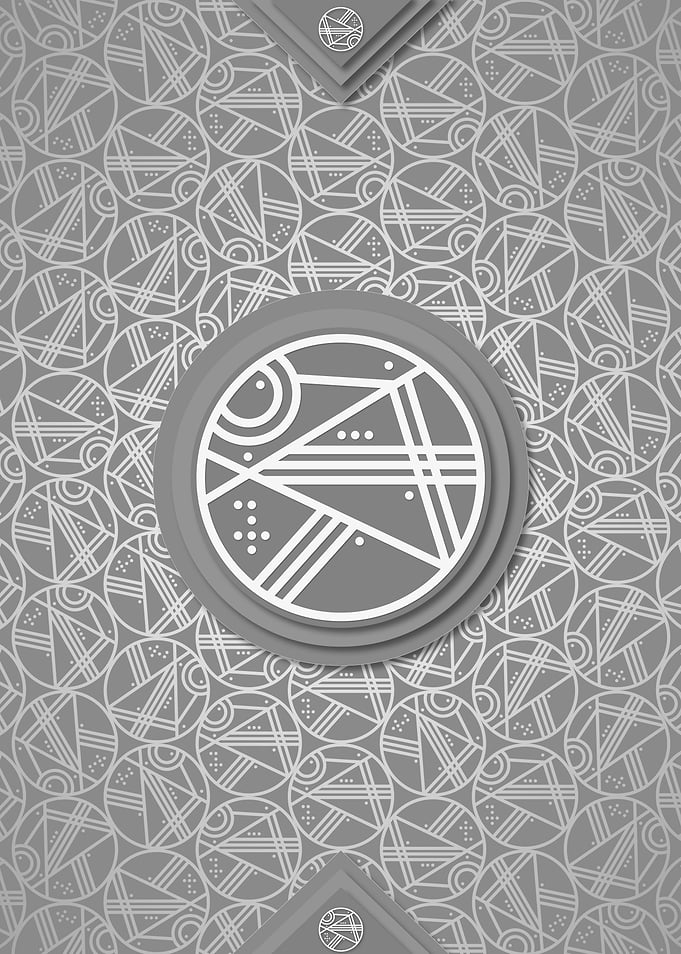 Geometric Glyph Rune Sign