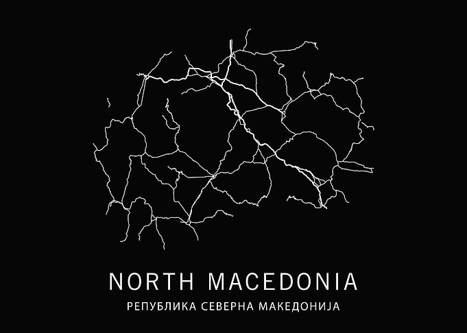 North Macedonia Road Map