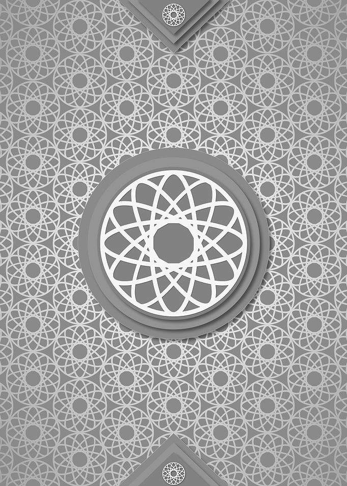 Geometric Glyph Pattern