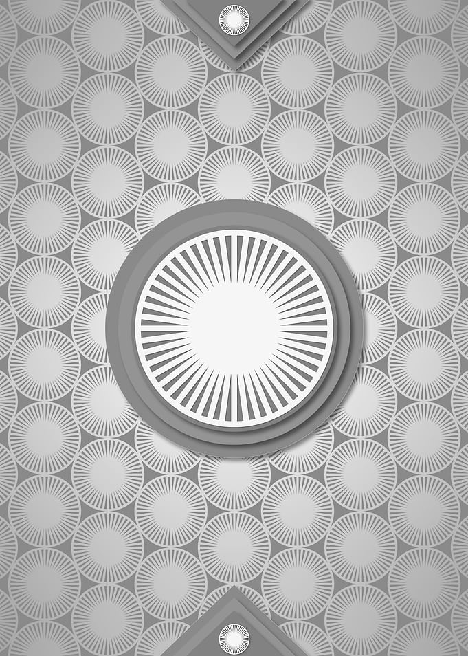 Geometric Rune Pattern Art