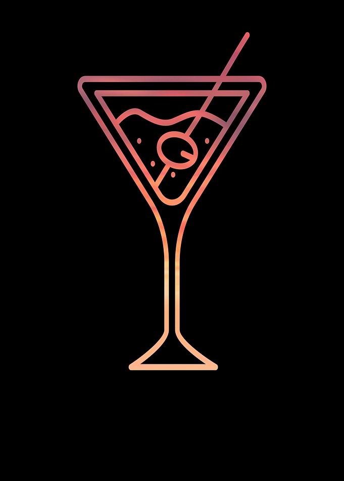 Schnes Cocktail Glas als