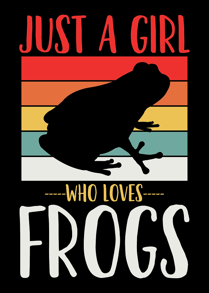 Frogs Frog Lover Retro