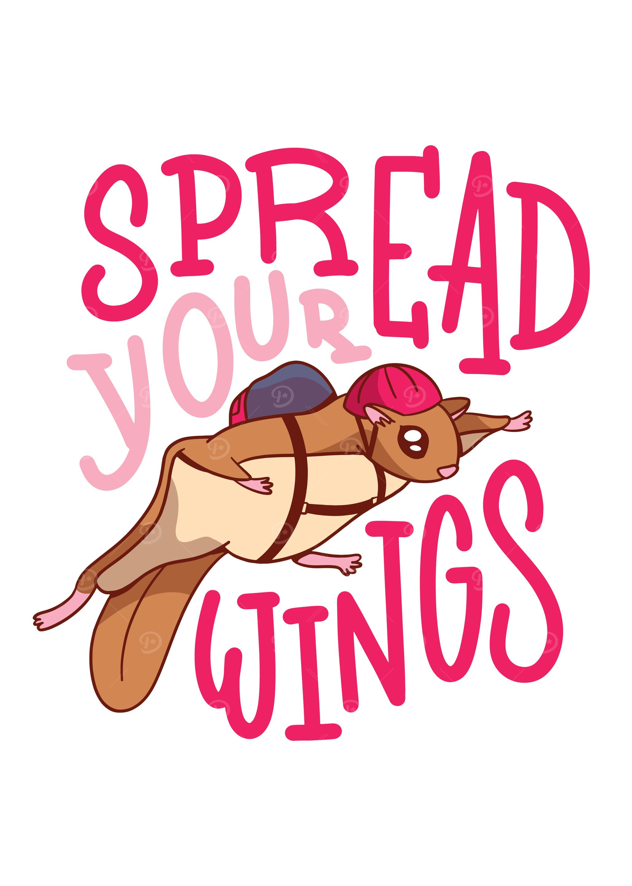 SPREAD YOUR WINGS SQUIRREL