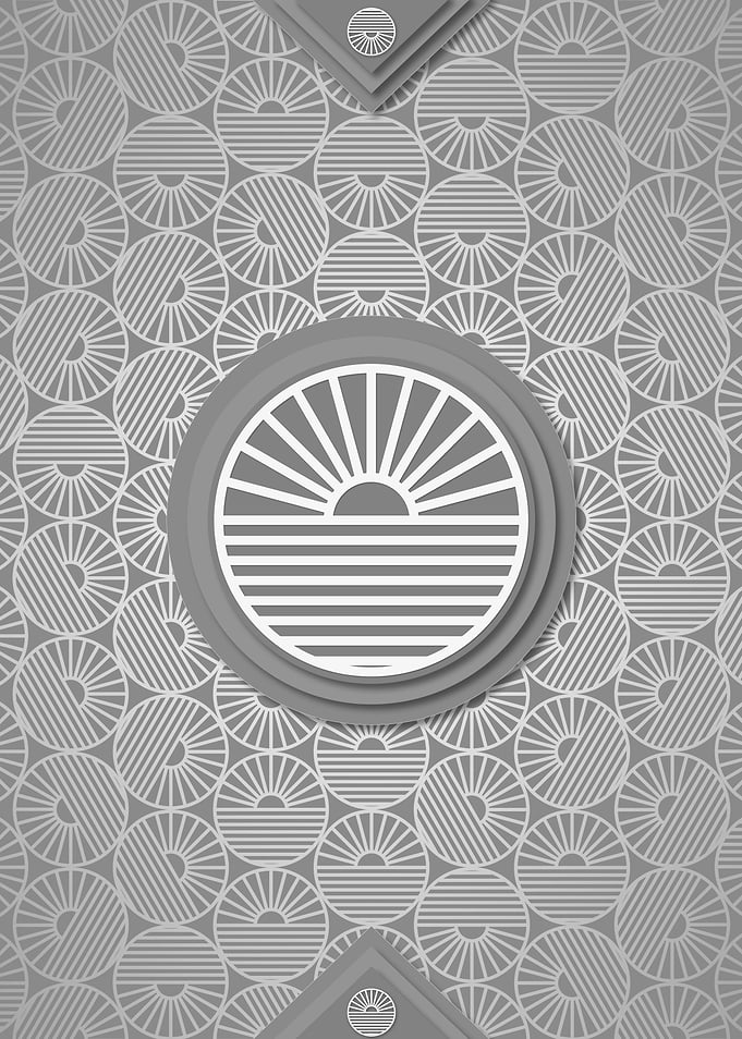 Geometric Rune Pattern Art