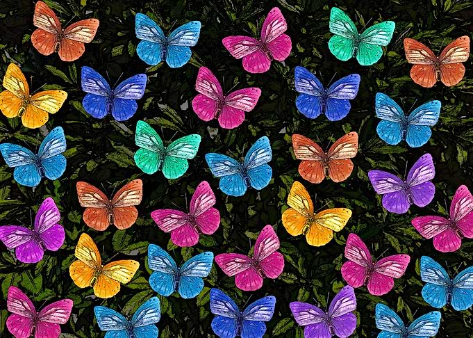 Colorful Butterflies