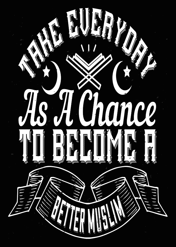 Lettering for Faith Muslim