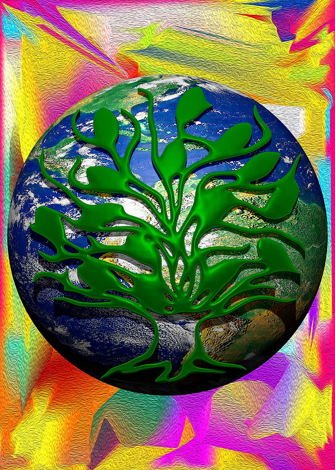 Green Earth Tree