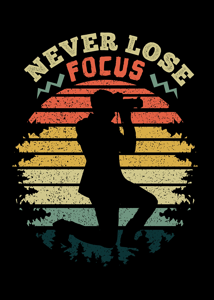 Never Lose Focus Camping