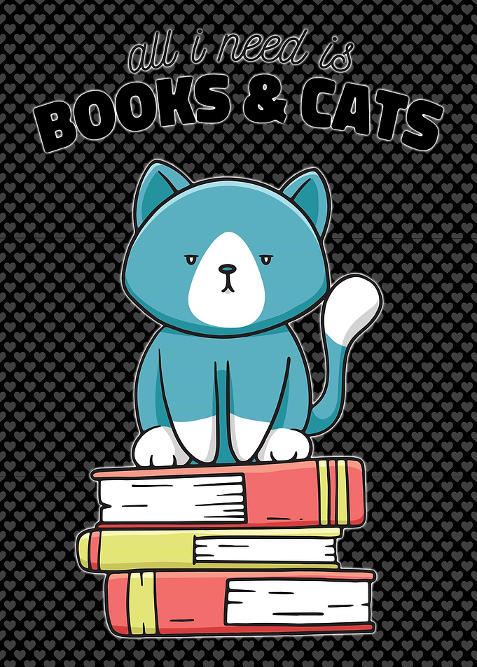 Books and cats