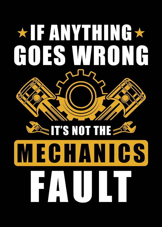 Mechanic Gift Funny