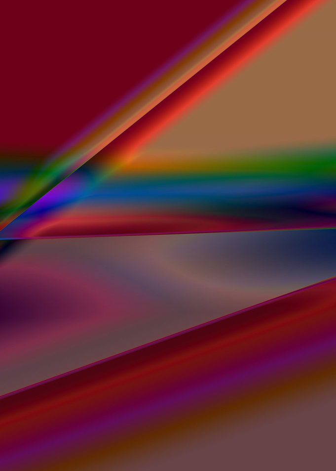RED BLUE GREEN TEXTURE ART