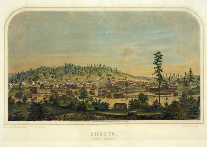 Shasta California 1856