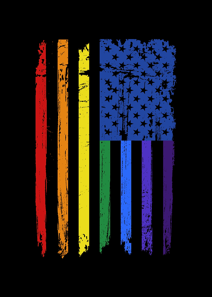 LGBT Vintage Pride Rainbow