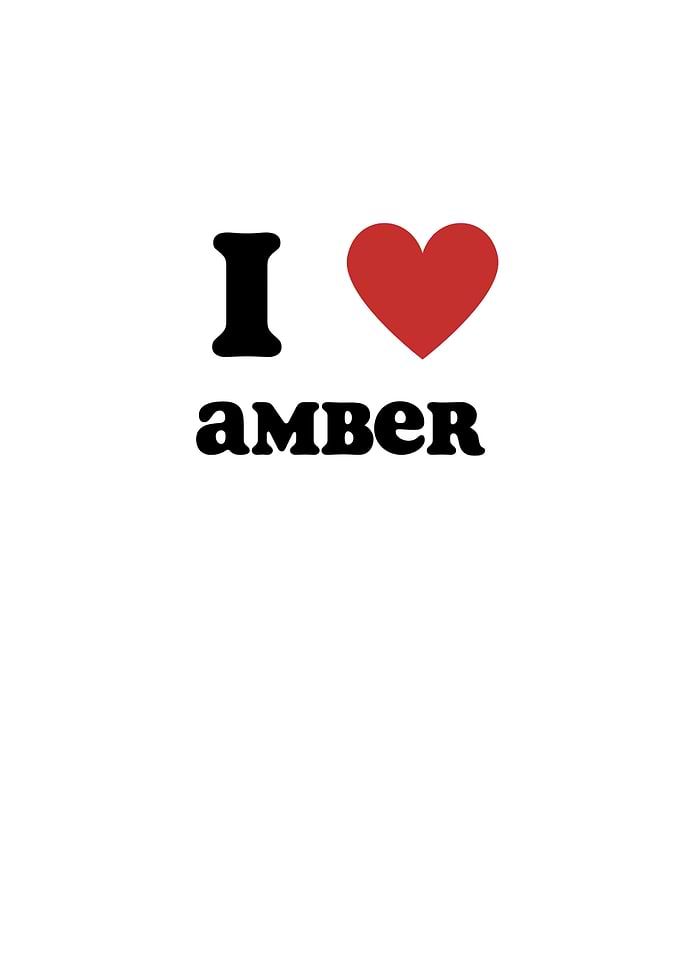I Love Amber