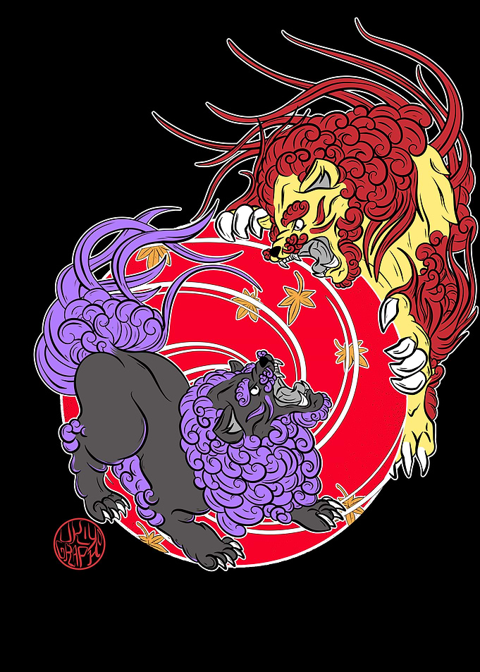 Komainu vs shisa
