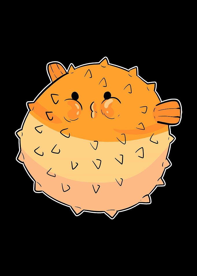 Puffer Fish Cute