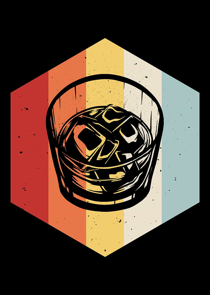 Retro Whiskey Vintage
