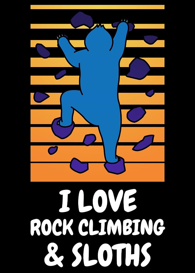 Rock Climbing Sloth
