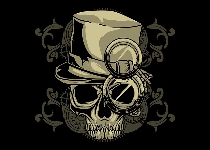 Steampunk Skull