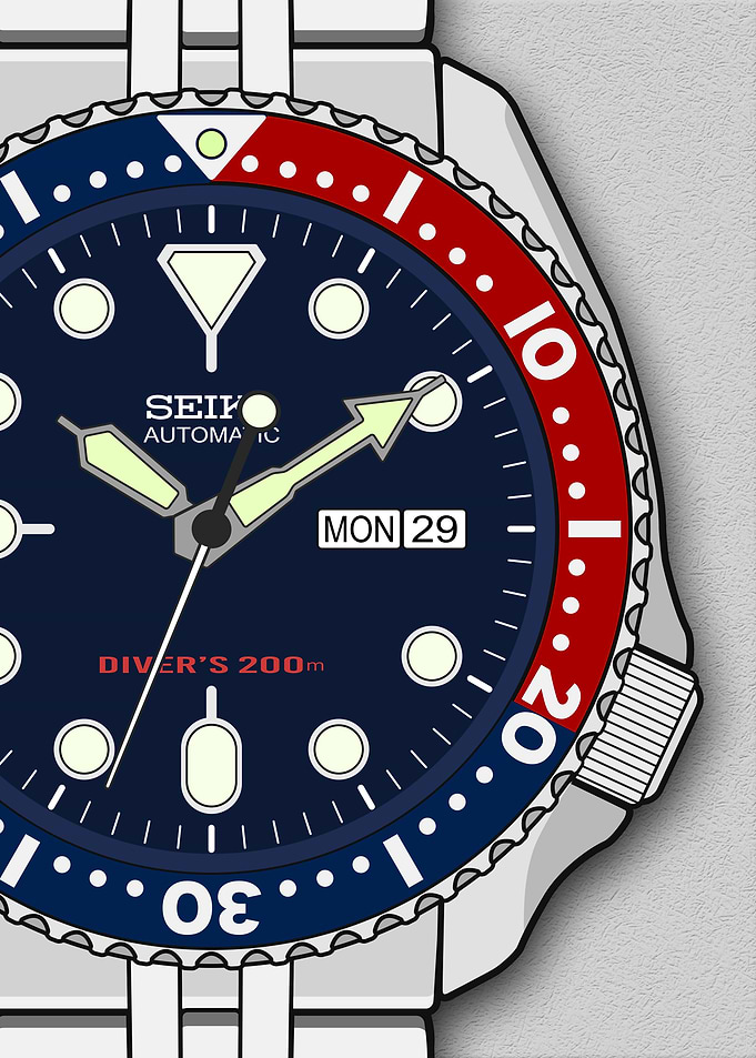 SKX 009 Divers Watch