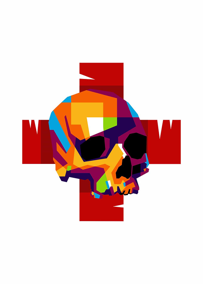 The skull is a bone struct
