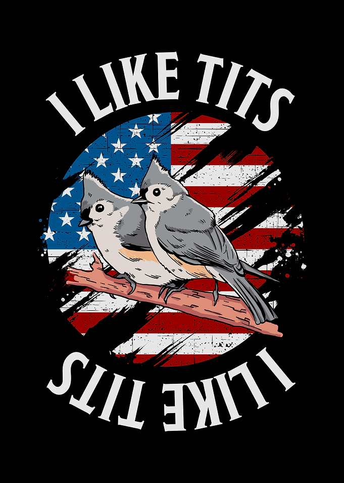 Tufted Titmouse July 4th