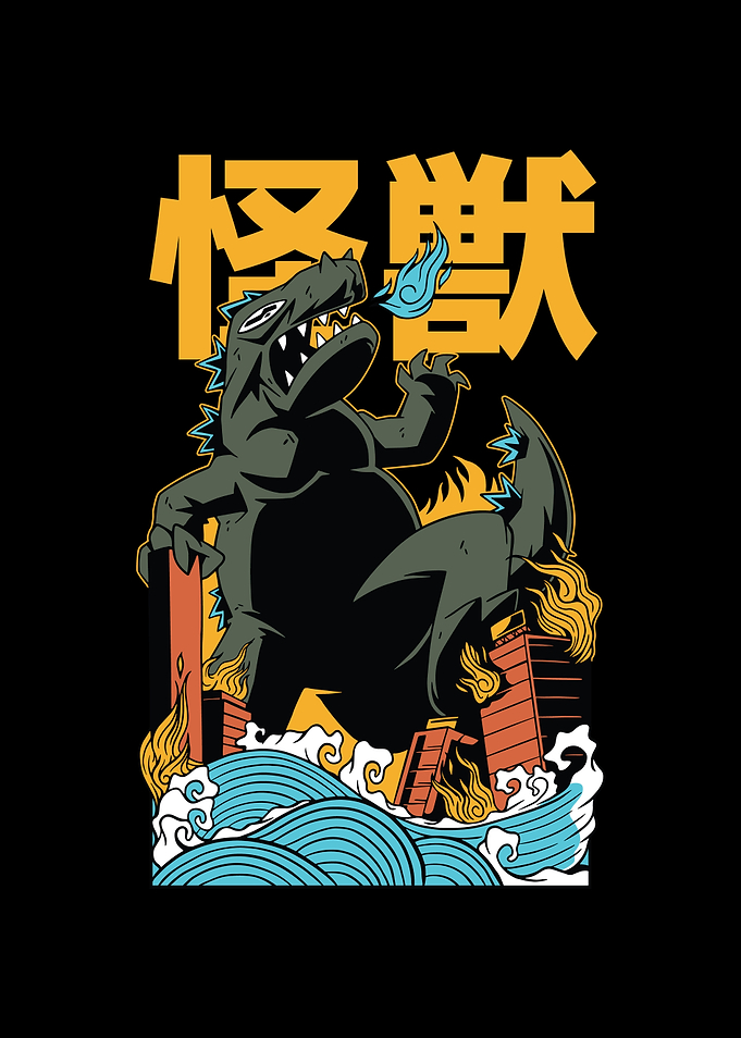 JAPANESE MONSTER ATACK