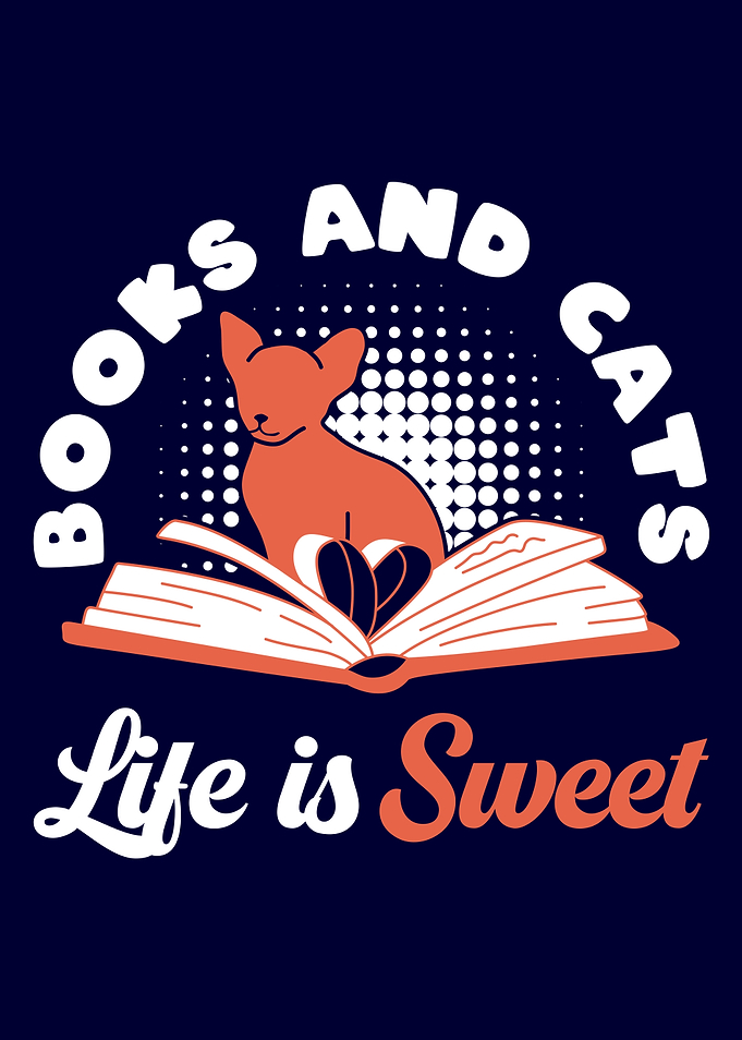 Books and Cats Life